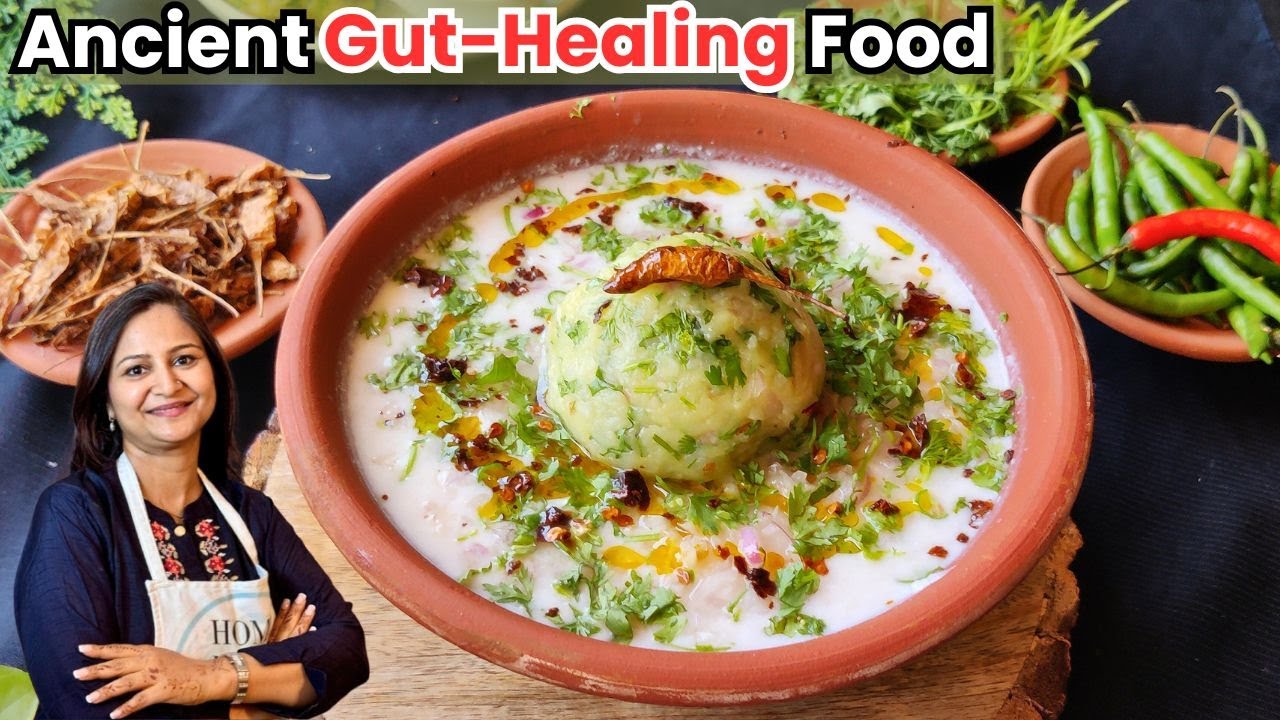 Probiotic Healthy Breakfast For Digestion | Rice Kanji | Pakhala Bhaat | Fermented Food | Panta Bhat