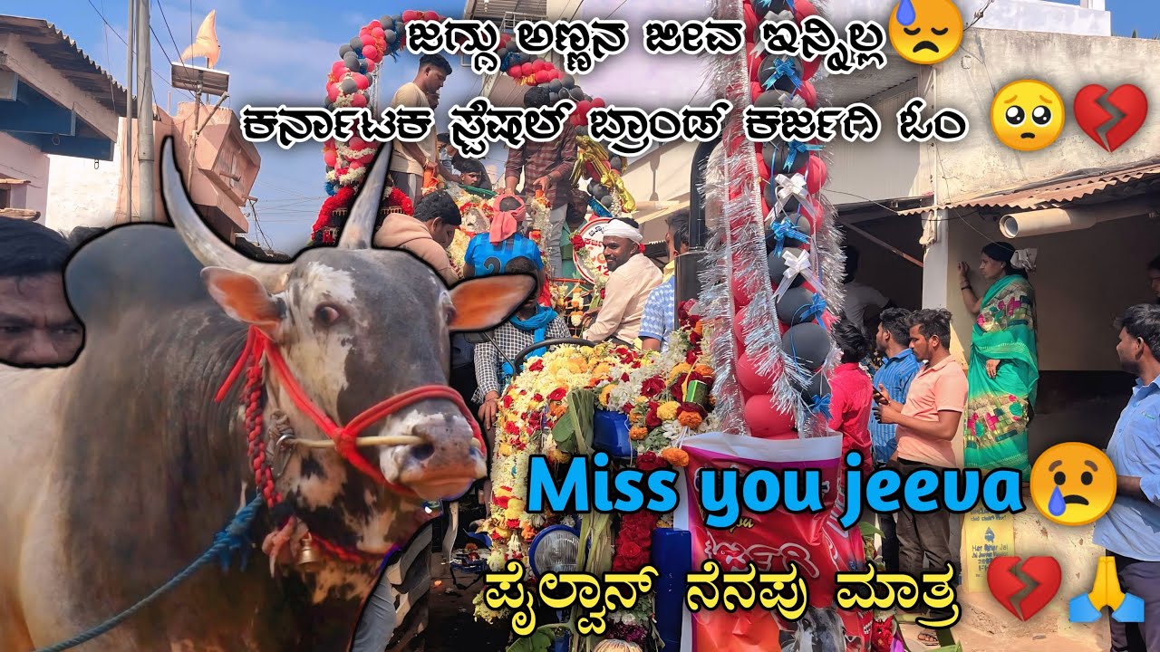 🥺ಜಗ್ಗು ಅಣ್ಣನ ಜೀವ ಇನ್ನಿಲ್ಲ 💔😢 ಕರ್ನಾಟಕ ಸ್ಪೆಷಲ್ ಬ್ರಾಂಡ್ ಕರ್ಜಗಿ ಓಂ 🚩🙏