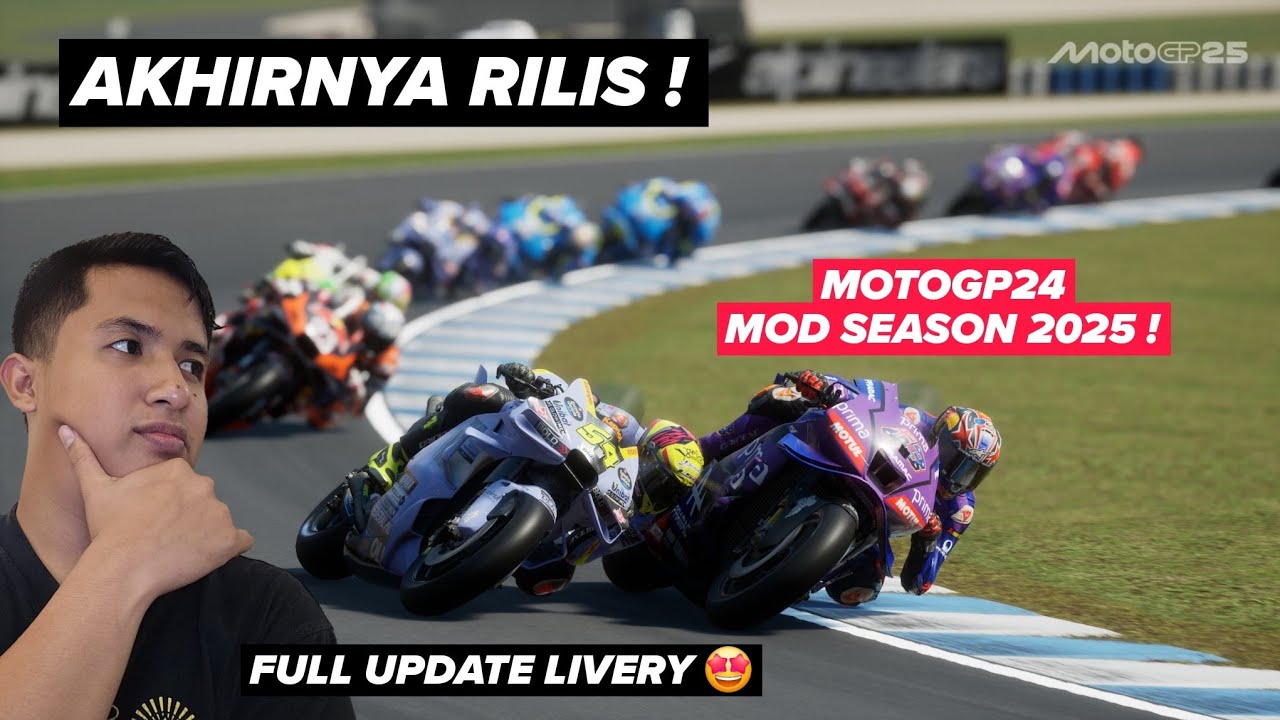 KEREN ABIZZZ!!! FULL UPDATE LIVERY MOTOGP24 MOD SEASON 2025 !! 🤩