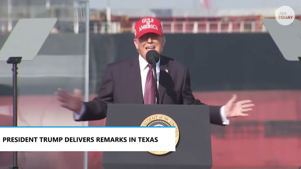 Full Trump speech in Corpus Christi, Texas talks threat of war with Iran, SAVE Act and elections