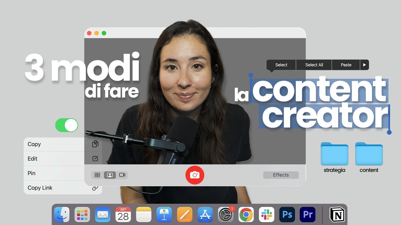 Come iniziare a creare contenuti sui social