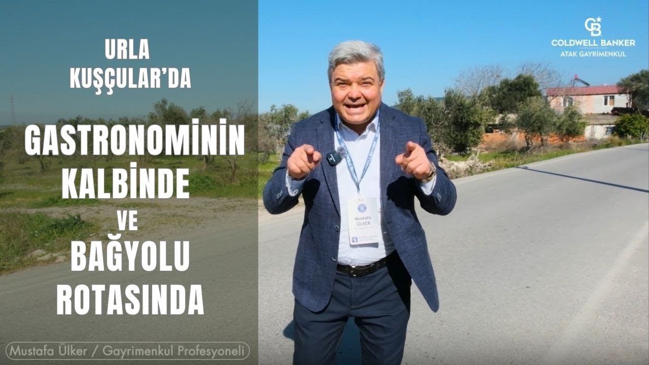 Urla Kuşçular 'da Satılık Arazi - Gastronominin Kalbinde Bağyolu Rotasında