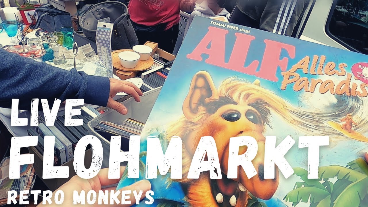 In den 80ern angekommen -  Schnäppchenjagd auf dem Flohmarkt! 🧐