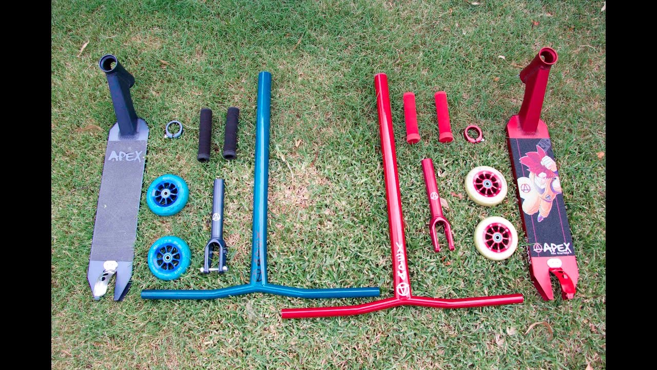 APEX PRO SCOOTERS CUSTOM BUILDS!