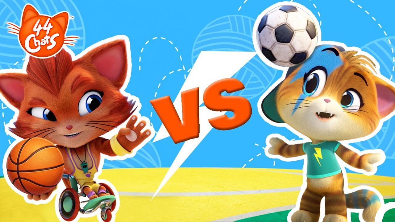 44 Chats | Football VS Basket ⚽🏀 Quel sport préfèrez-vous ?