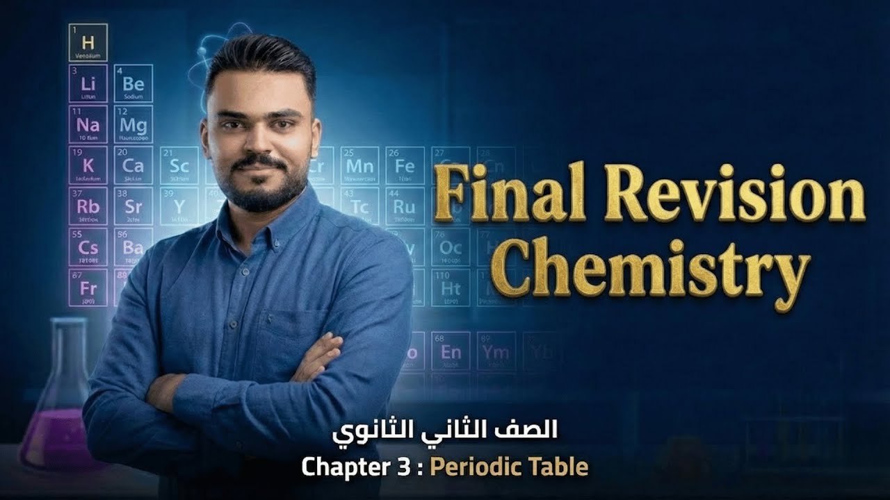 Chapter 3 revision  │ Chemistry تانية ثانوي