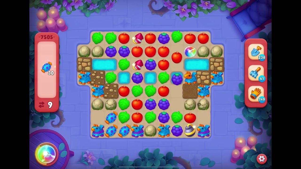 GardenScapes Level 7505 no boosters