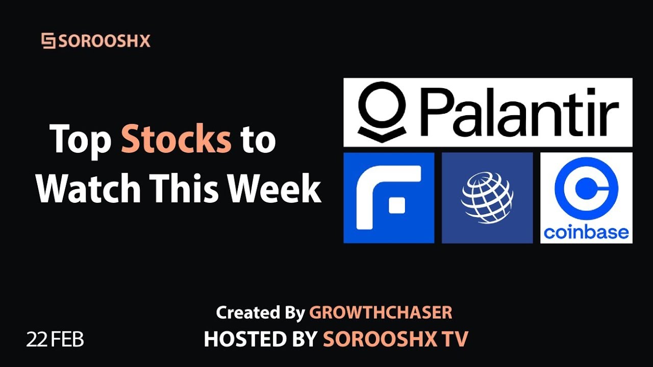 Top Stocks to Watch This Week / Stocks weekly watchlist by SorooshX TV