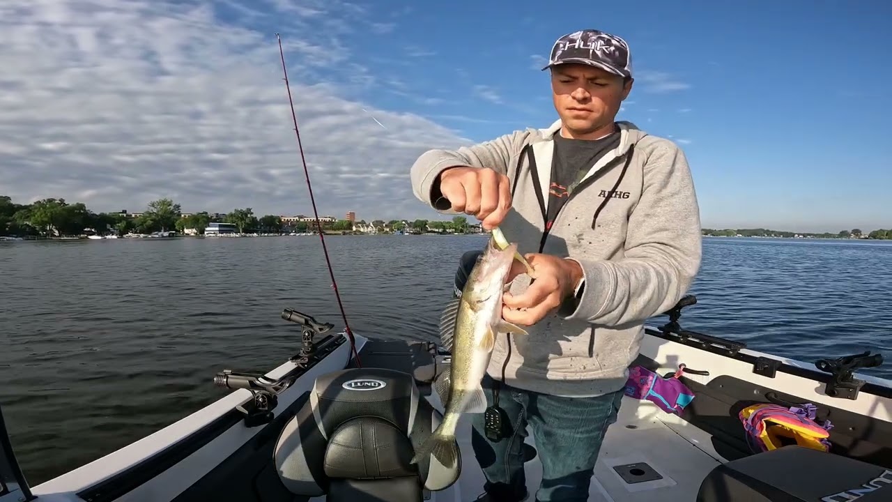 Metro walleye on plastics!
