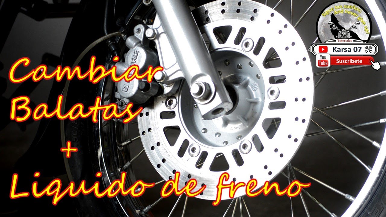BAJAJ AVENGER 220 CAMBIAR BALATAS + LIQUIDO DE FRENOS