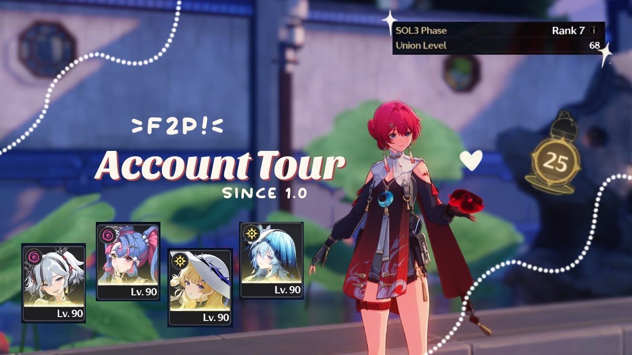‎‧₊˚✧one year f2p account tour! | wuthering waves ✧˚₊‧