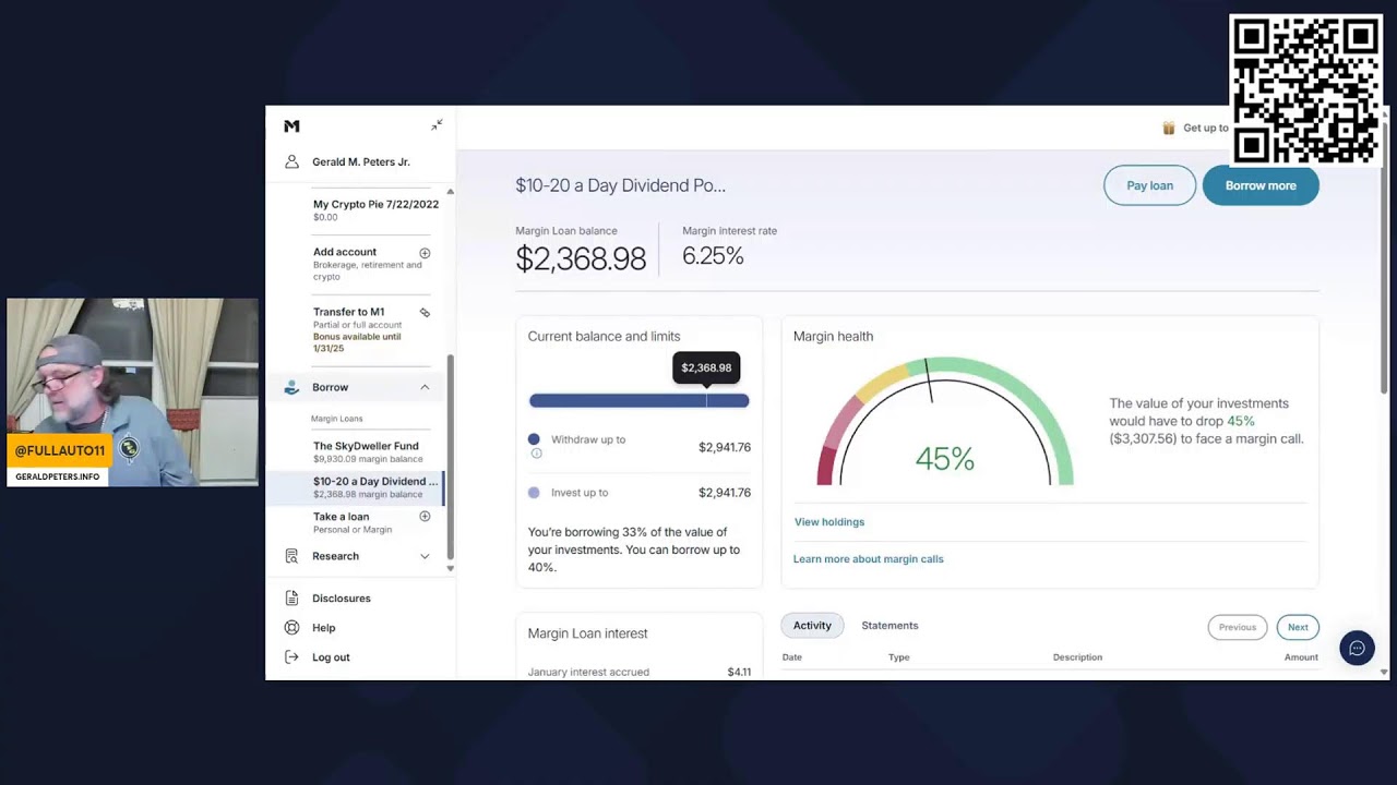 Create Passive Income with M1 Margin