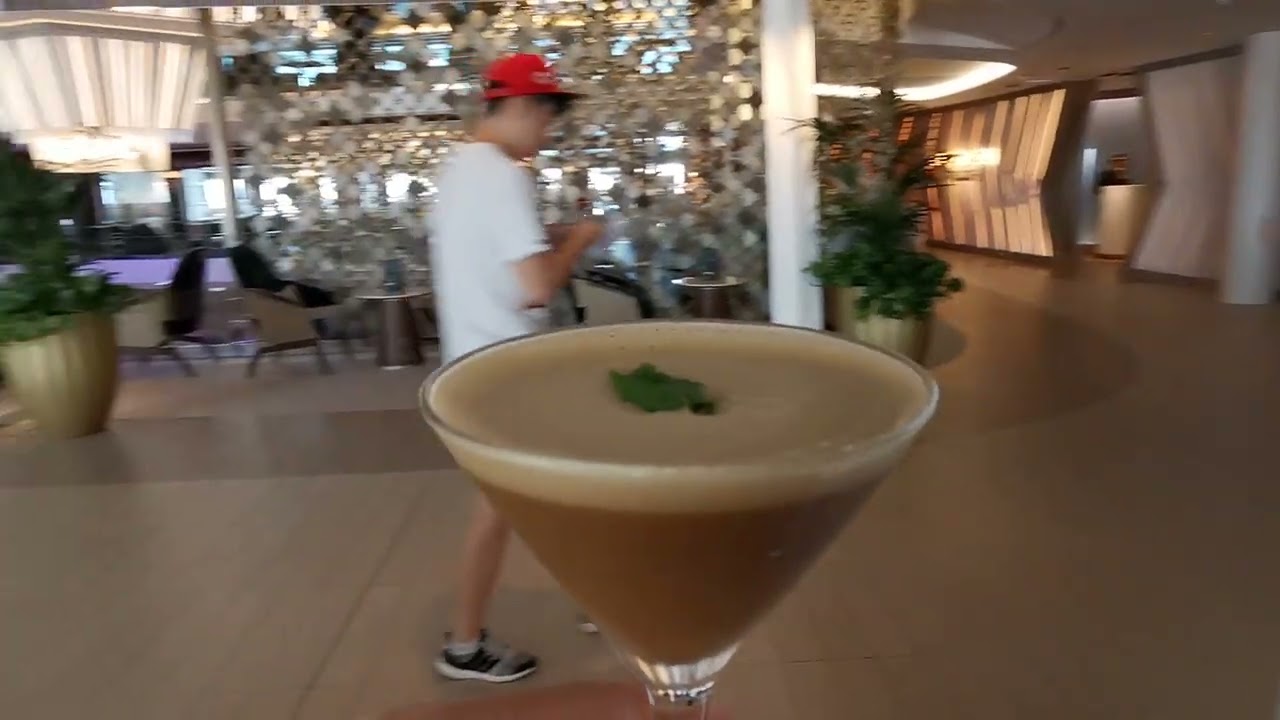 Coffee Cocktails at Cafe al Bacio - Celebrity Beyond