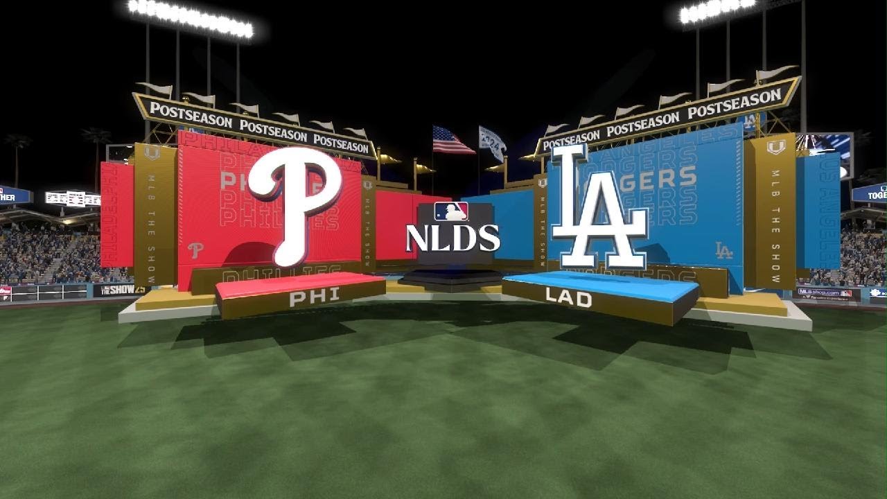 MLB 25 Postseason - NLDS Game 3 - Phillies @ Dodgers