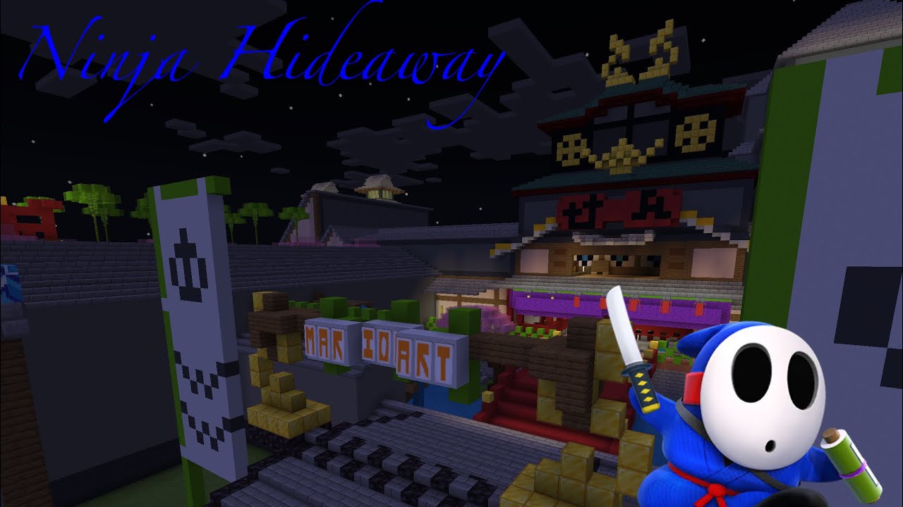 Ninja Hideaway Minecraft Mario Kart Tour