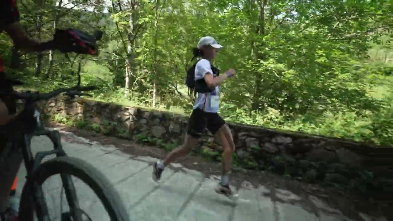 Miao Yao, last km Val d'Aran by UTMB PDA 55km , 1stposition