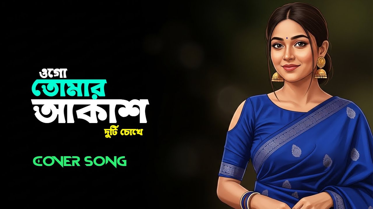 ওগো তোমার আকাশ দুটি চোখে | Ogo Tomar Akash Duti Chokhe | Romantic Bangla Song
