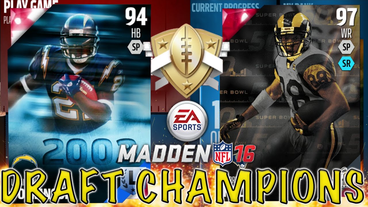 New Draft Champions Season 2!! - Madden 16 Ranked Draft Champions