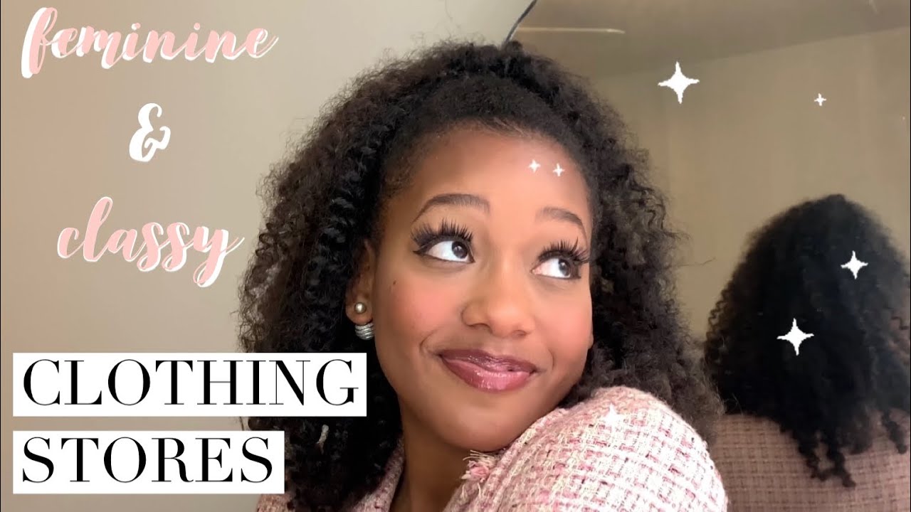 TOP 5 STORES for FEMININE Clothing! 🎀