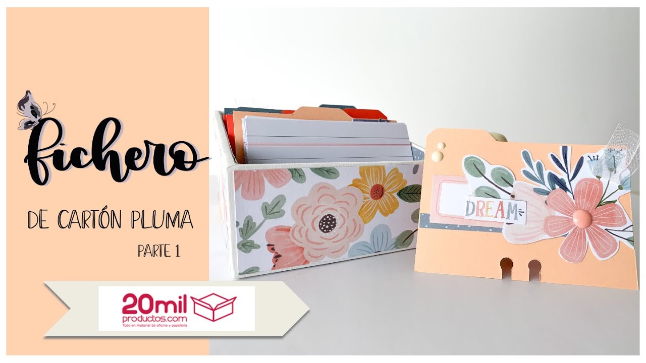 FICHERO CUQUI con material de oficina | SCRAP & LETTERING [CO]