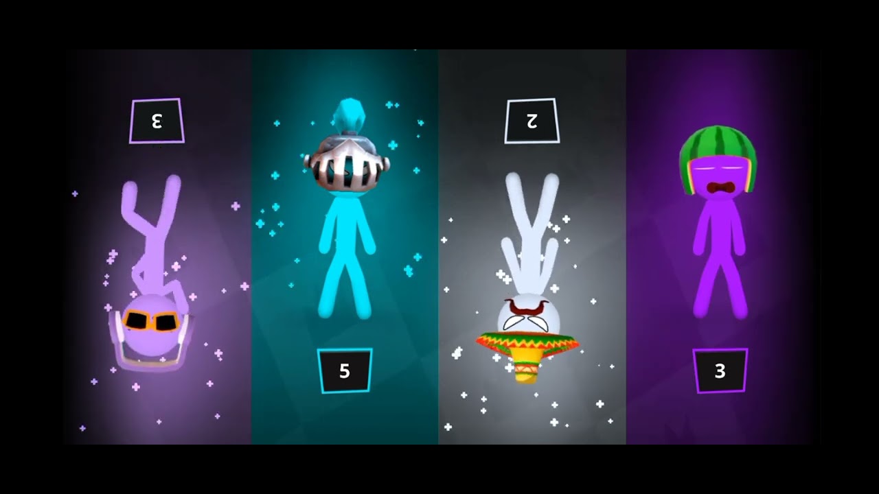 Stickman Party Tournament All Random Funny Minigames 2 3 4 Player Games 2022 Gameplay HD #stickman