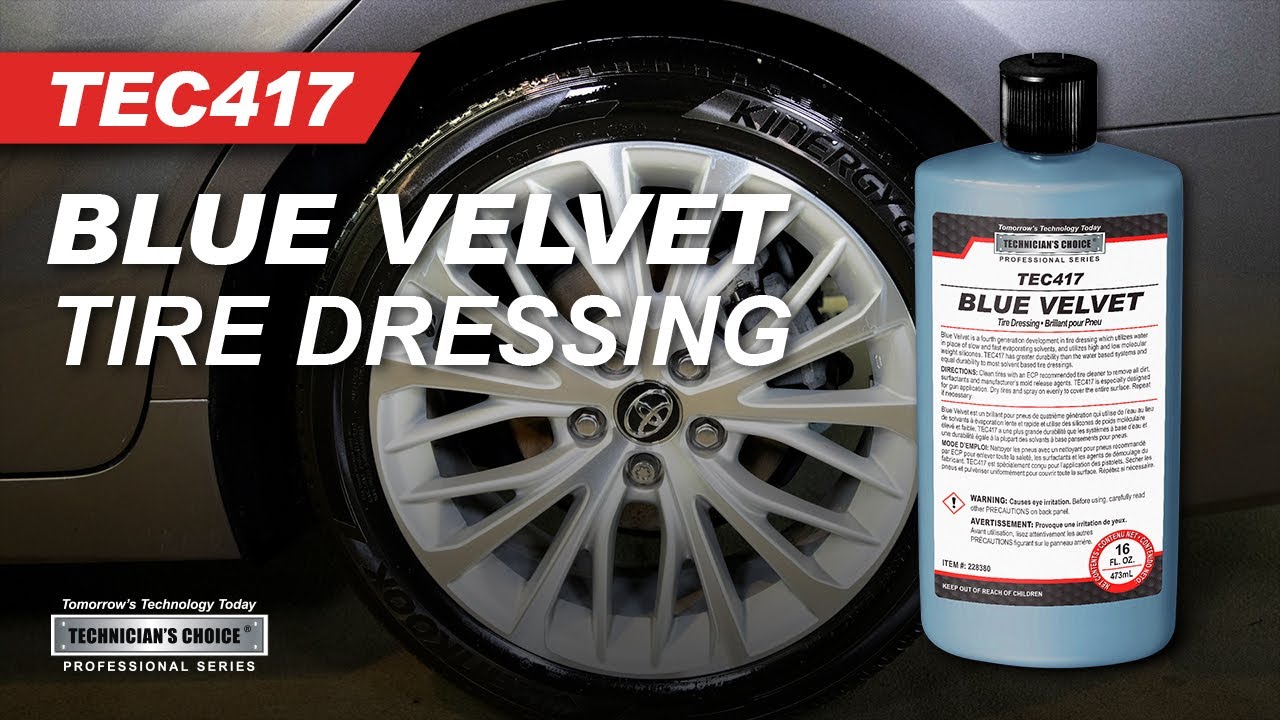 Technician's Choice&reg; TEC417 Blue Velvet Tire Dressing