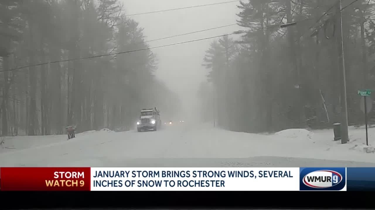 Wind in Rochester pick back up; snow accumulations grow