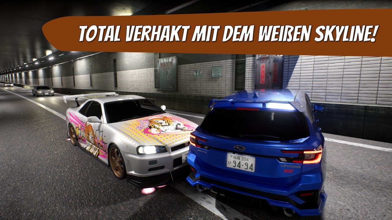 Total verhakt mit dem weißen Skyline! ⏭ Let's Play Tokyo Xtreme Racer #14