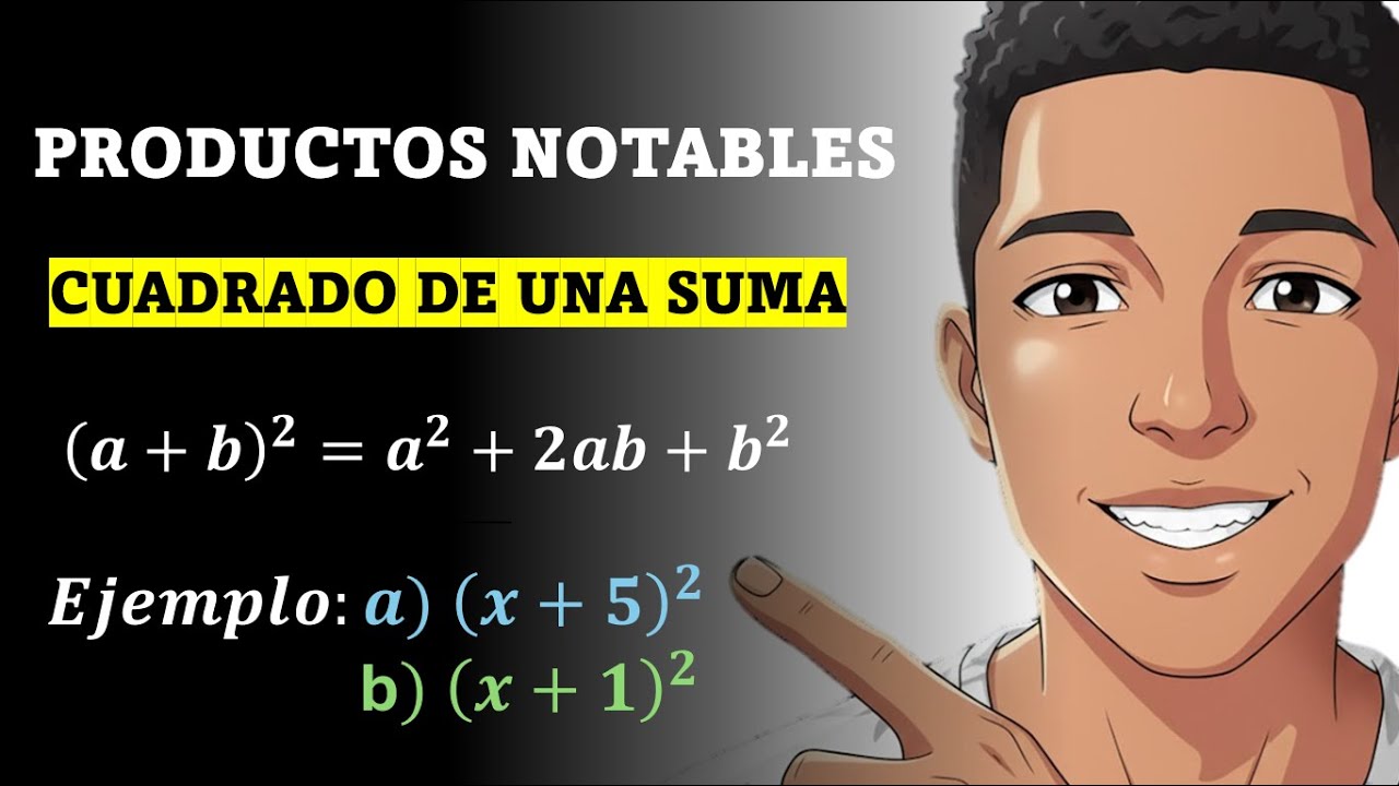 PRODUCTOS NOTABLES - CUADRADO DE UNA SUMA