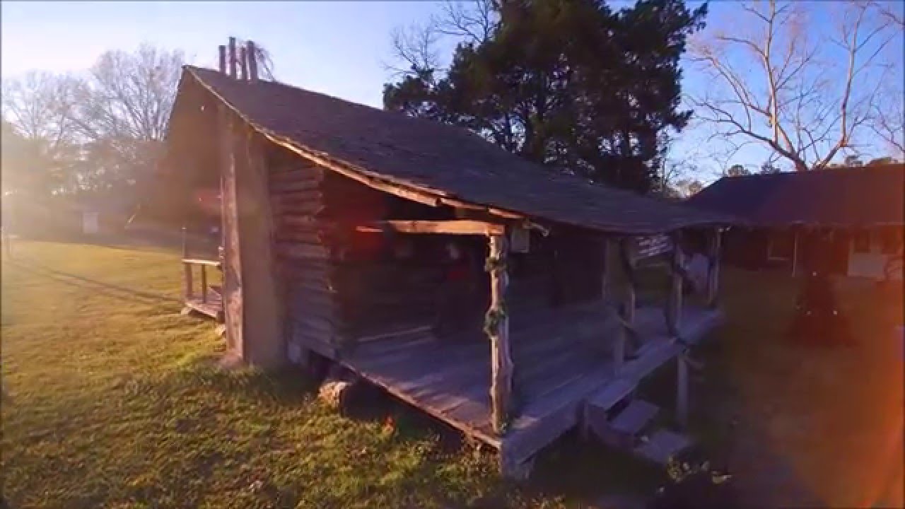 Merryville Museum, Burk's Cabin, and old Merryville Jail