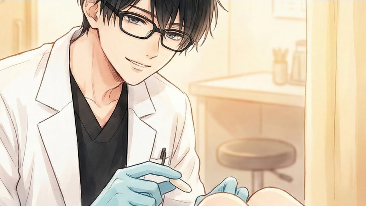 【看病ﾎﾞｲｽ】座薬を入れる医者彼氏は彼女に我慢してほしい【体調不良/便秘/関西弁/ASMR】