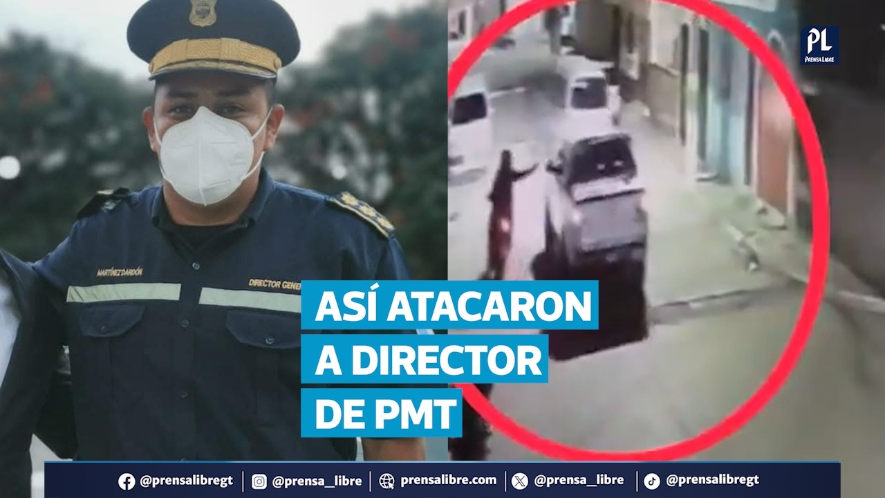 Así fue el ataque armado contra director de PMT de San Miguel Petapa; mencionan hipótesis