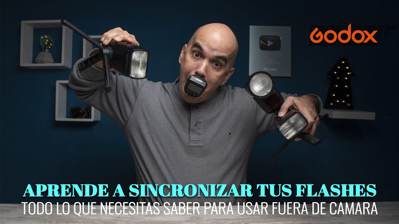APRENDE A SINCRONIZAR TUS FLASHES | TODO LO QUE NECESITAS SABER PARA USAR FUERA DE CAMARA | GODOX X