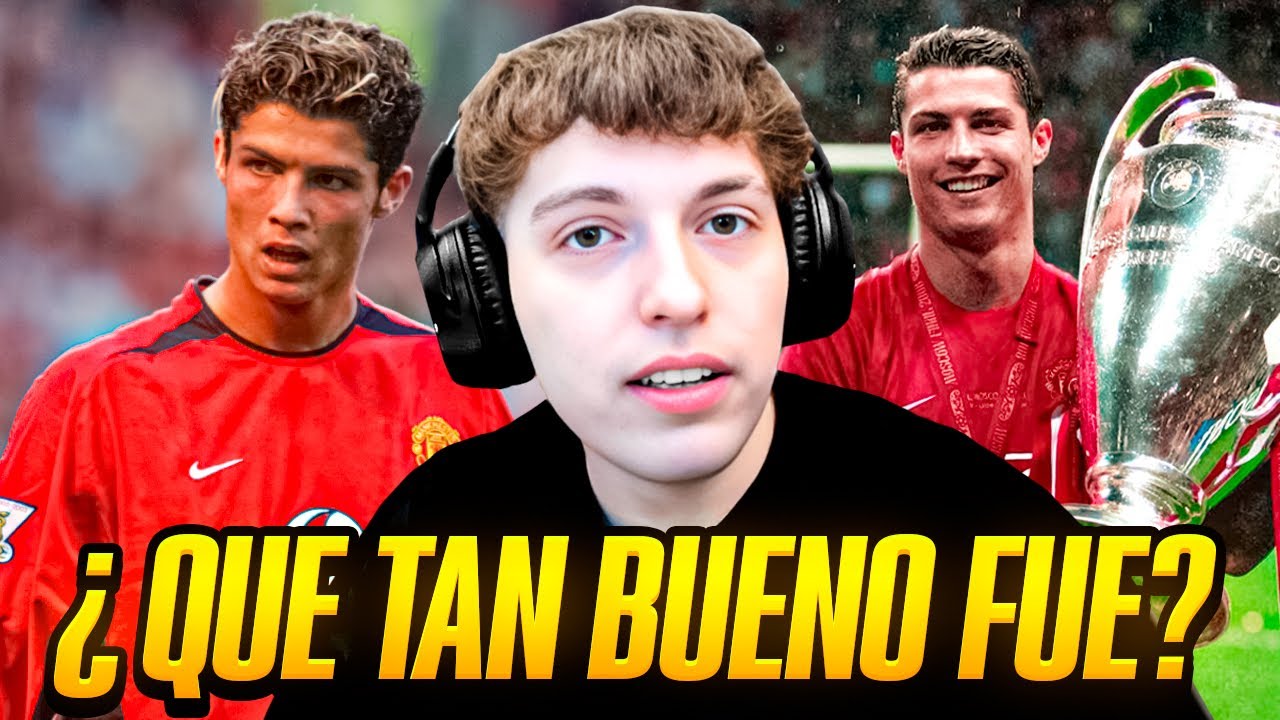 QUE TAN BUENO FUE CR7 EN EL MANCHESTER UNITED? DEBATE OBJETIVO (2003-2009)