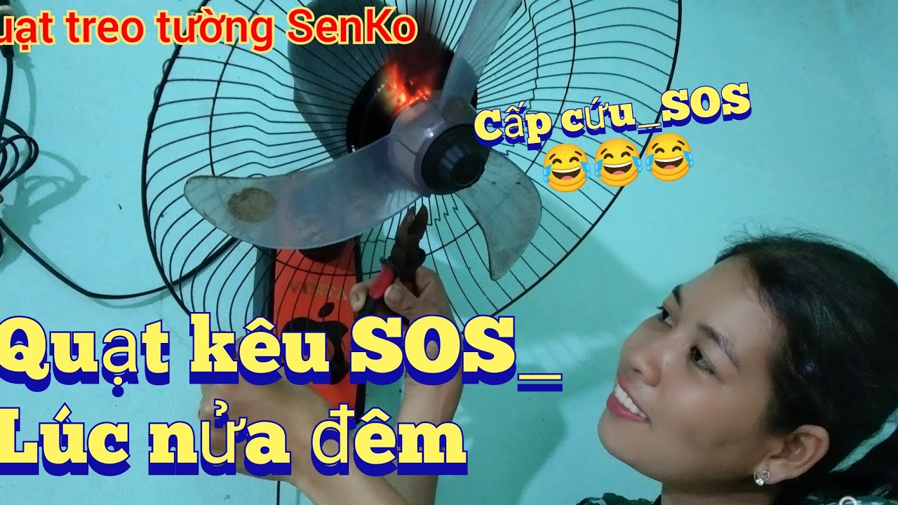 Quạt kêu cấp cứu SOS lúc nửa đêm | sửa quạt điện tại nhà
