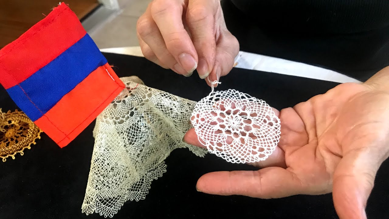 Армянское игольное кружево – Пчёлы строят ульи