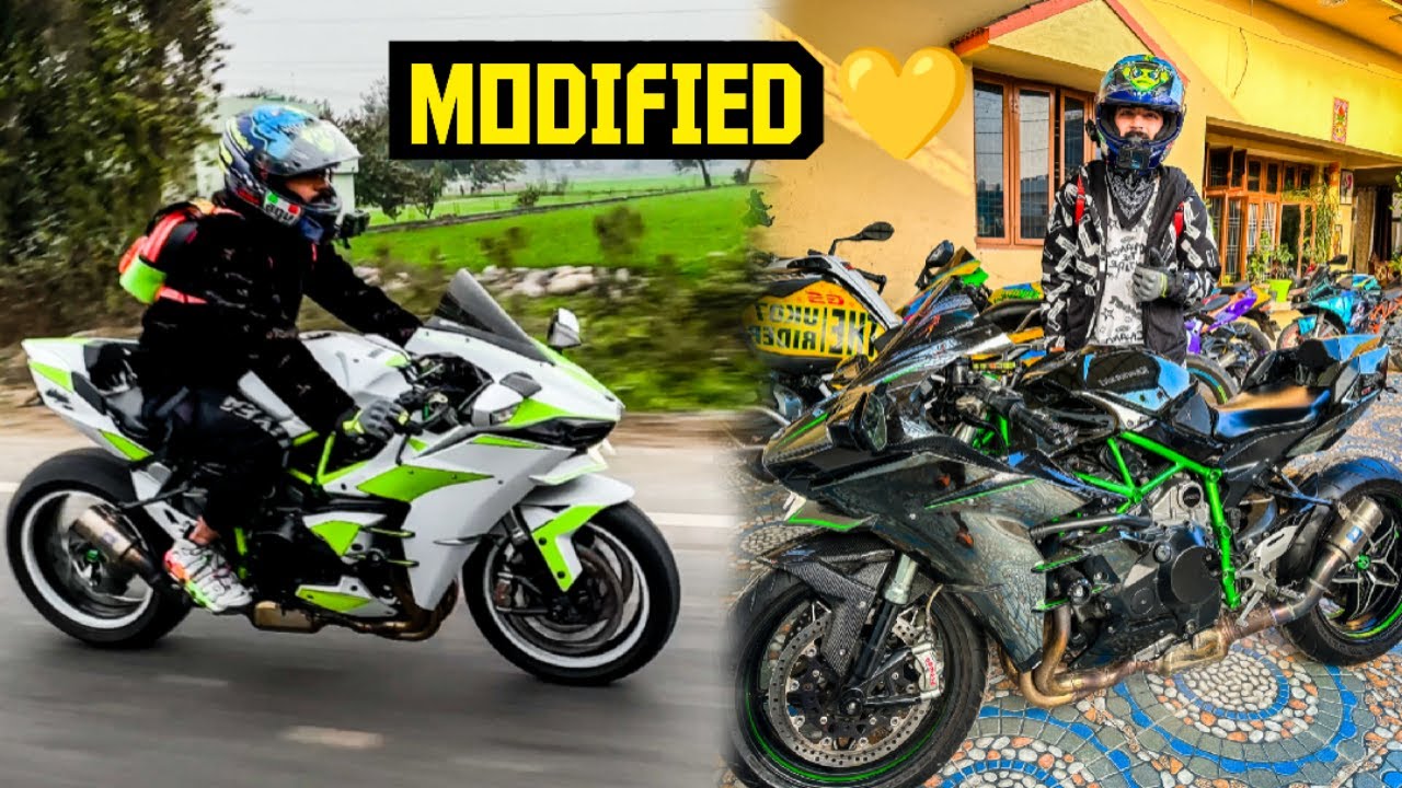 Finally Apni Modified Kawasaki Ninja H2 Pr Ride Kar Hi Li 😍 Omg