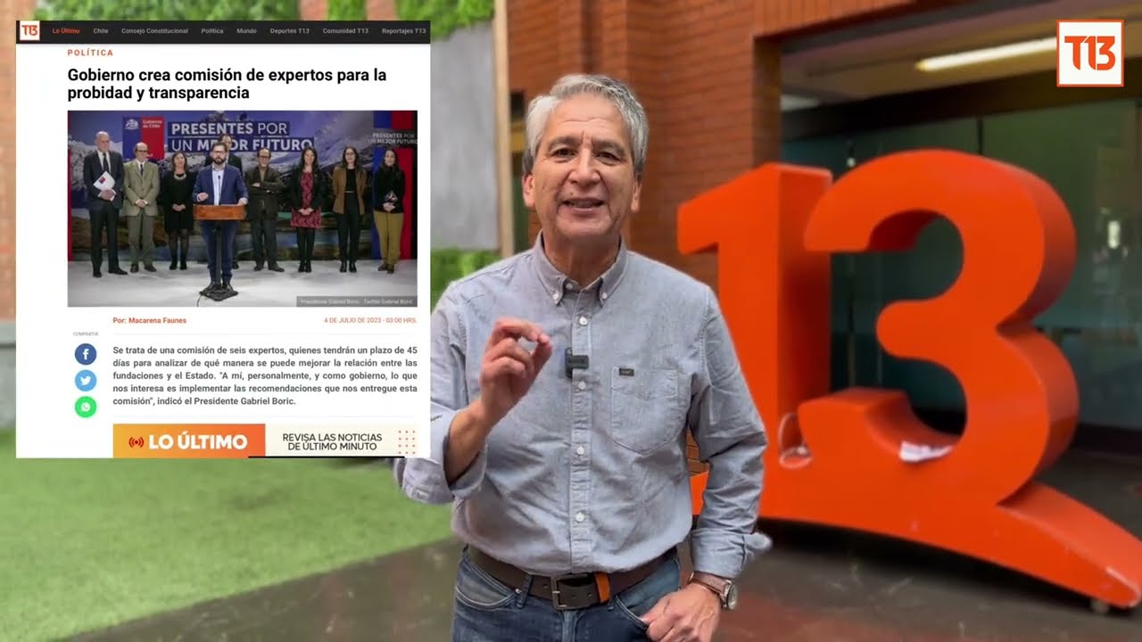 Caso Fundaciones: Qué es y cómo funciona la comisión de expertos para la probidad y transparencia