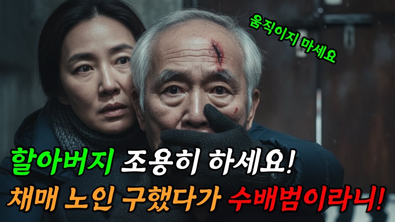 눈보라 밤 노인 구했더니 살인방조범, 터미널 전광판에 진실 띄웠습니다