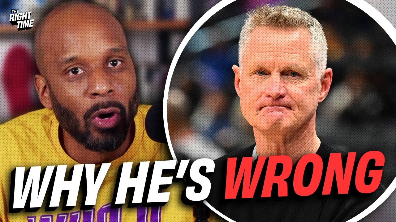 Steve Kerr Is Missing the Real Problem With the NBA | Bomani JOnes