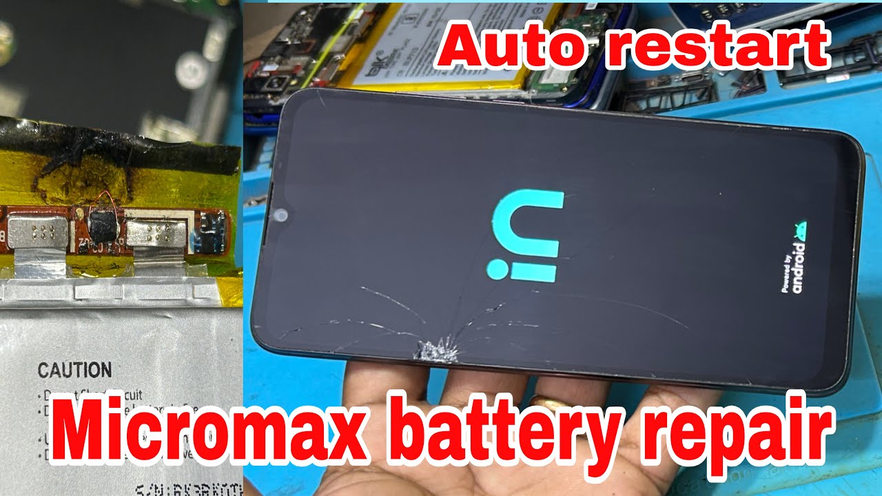 Micromax in 2c auto restart / Micromax in 2c battery repair / Micromax in 2c automatic switch off 