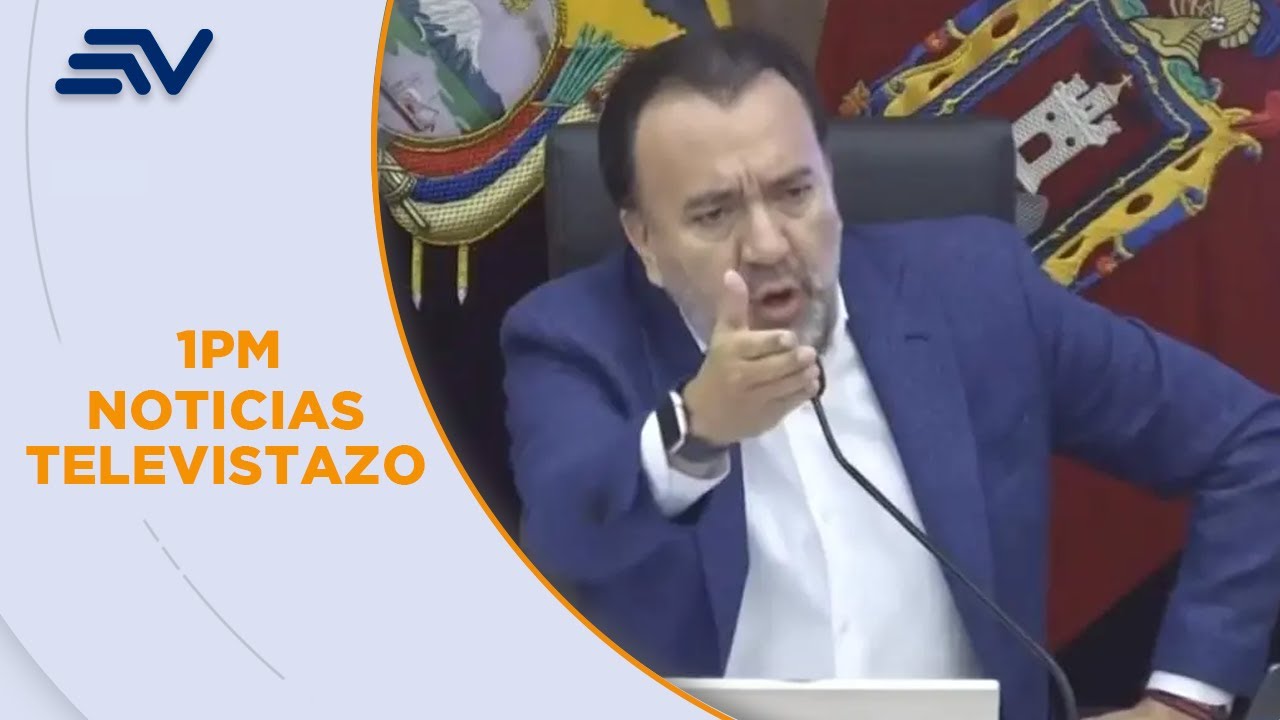 Alcalde de Quito y concejal Merino protagonizan incidente en sesi&oacute;n municipal | Televistazo
