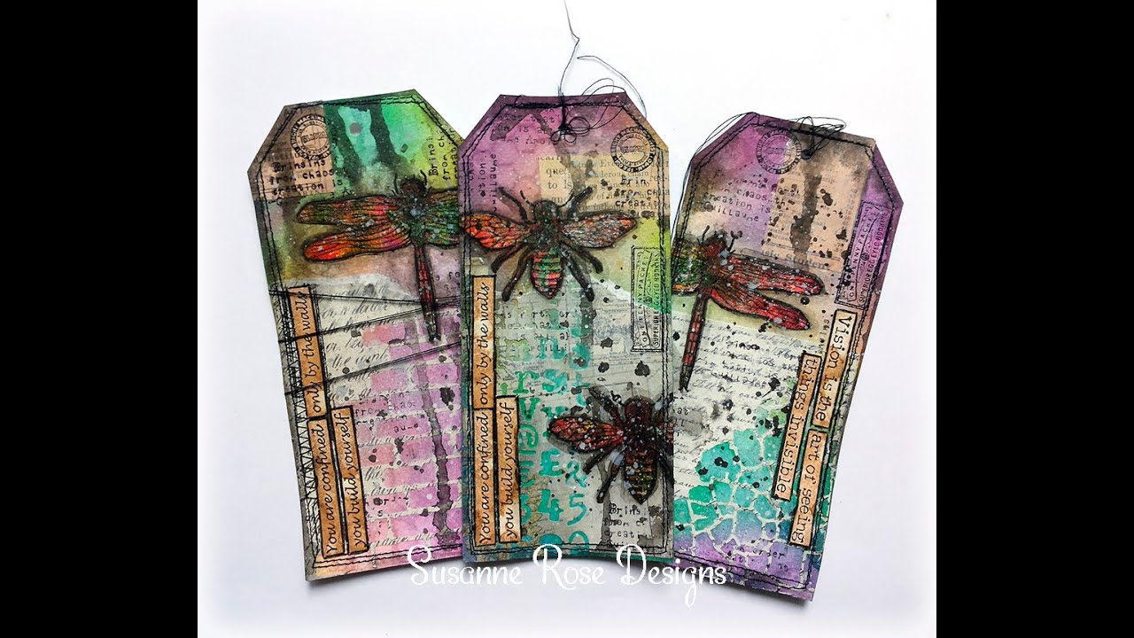 Mixed Media Tags with Art Anthology