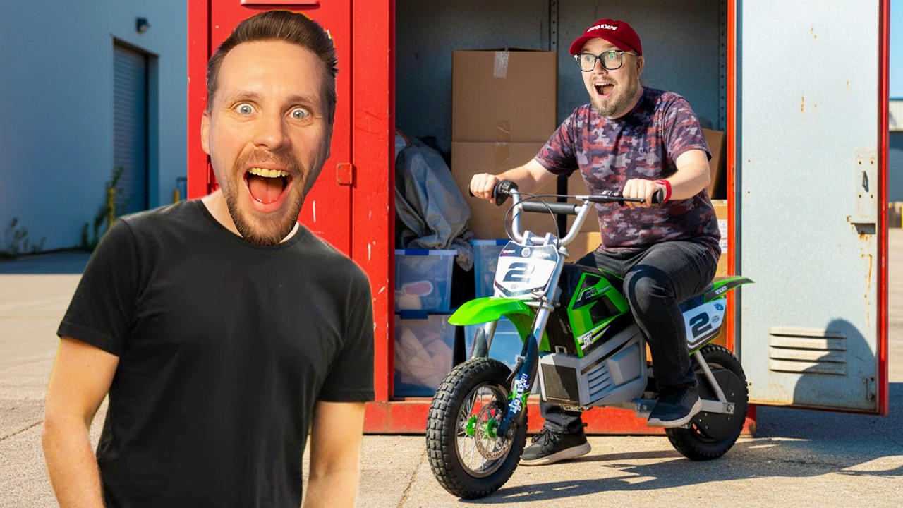 HITTAR EN MOTORCYKEL! - Storage Hunter Simulator med ChrisWhippit