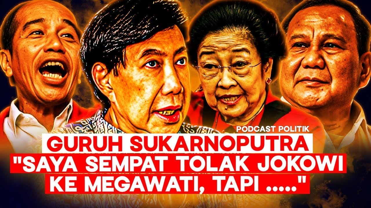 Sempat Menolak Jokowi Ke Megawati, Langkah Politik Prabowo Yang Ajaib ft Guruh Sukarno Putra