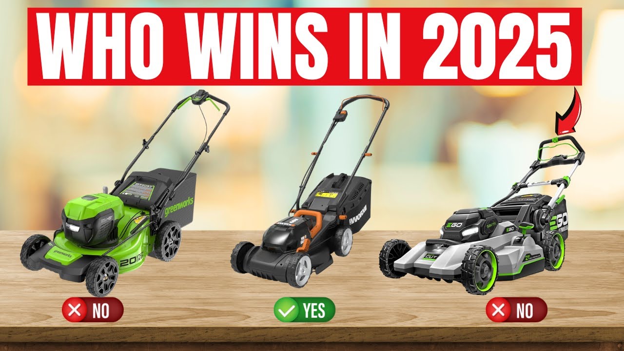Best Electric Lawn Mower 2025 - The Only 5 You Should Consider Today