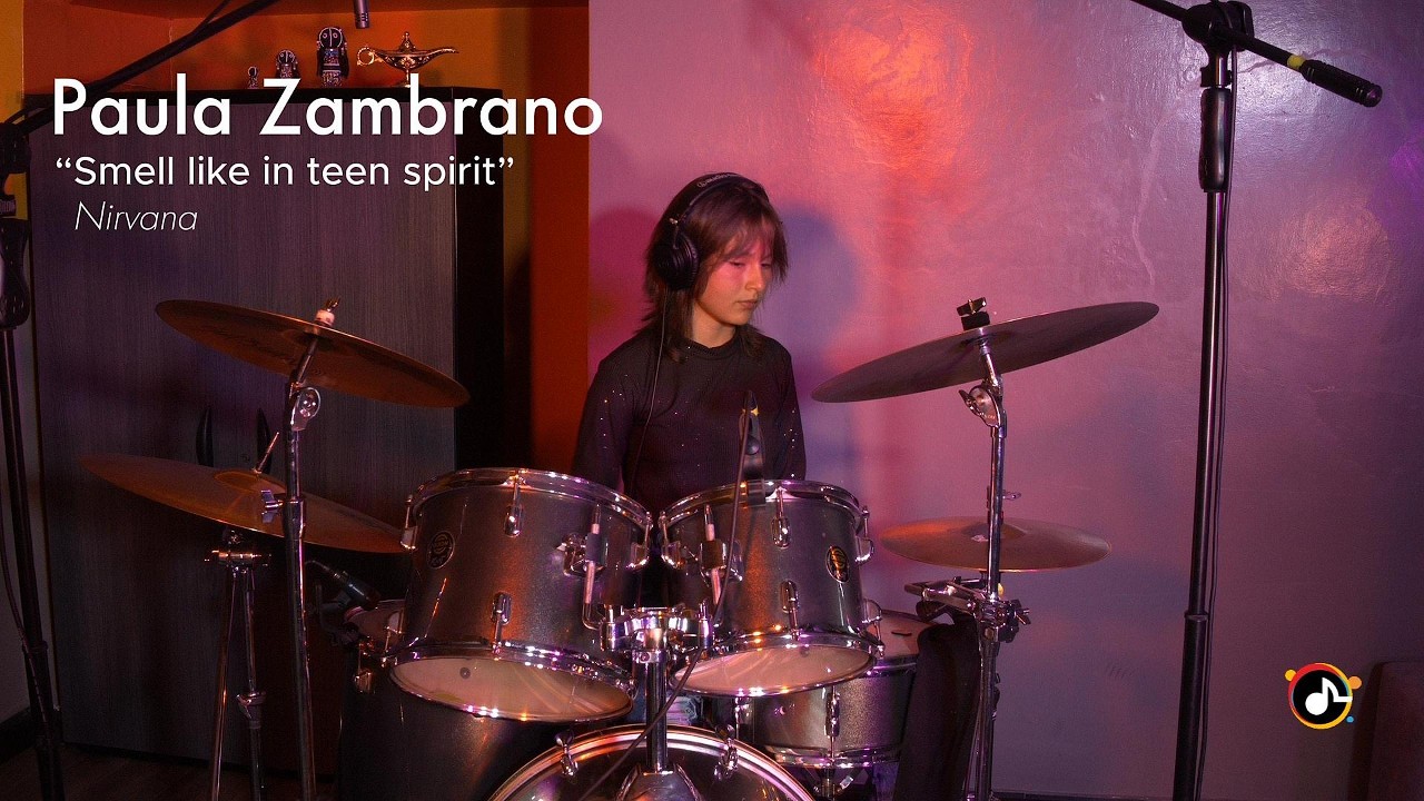 Paula Zambrano – Smells Like Teen Spirit | Nirvana (Drum Cover)