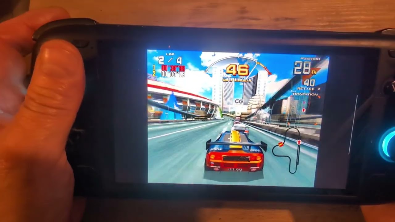 Scud Race - Sega Model 3 - Super3 Emulator -Odin 2