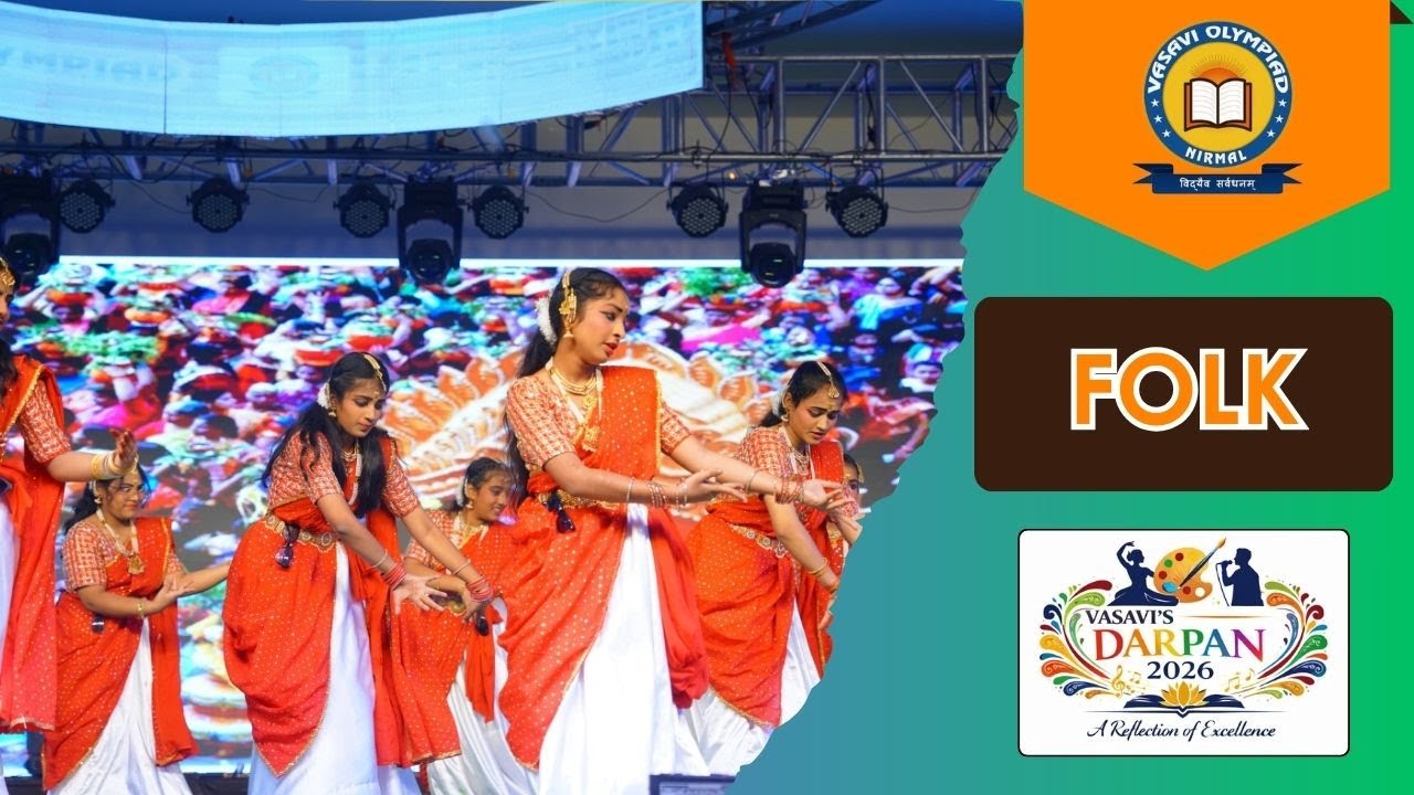 VASAVI DARPAN 2026 // FOLK SONG // VASAVI OLYMPIAD,NIRMAL