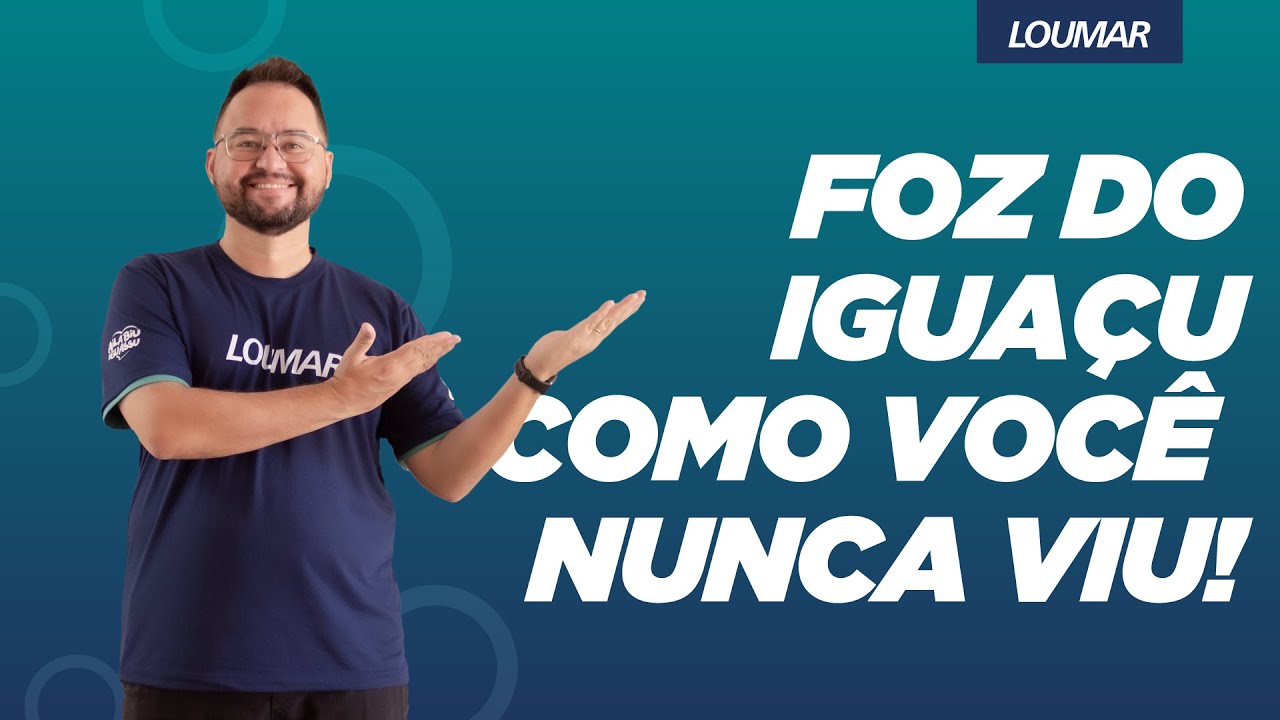 FOZ DO IGUAÇU COMO VOCÊ NUNCA VIU